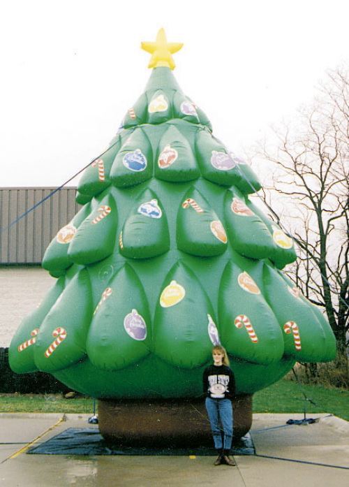 Holiday Inflatables 25' christmas tree